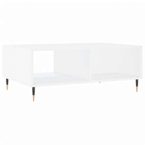 Stolić za kavu bijeli 90 x 60 x 35 cm od konstruiranog drva - Bijela 1 Cijena