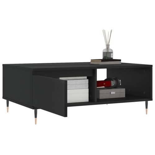 Stolić za kavu crni 90 x 60 x 35 cm od konstruiranog drva - Crna 1 Cijena
