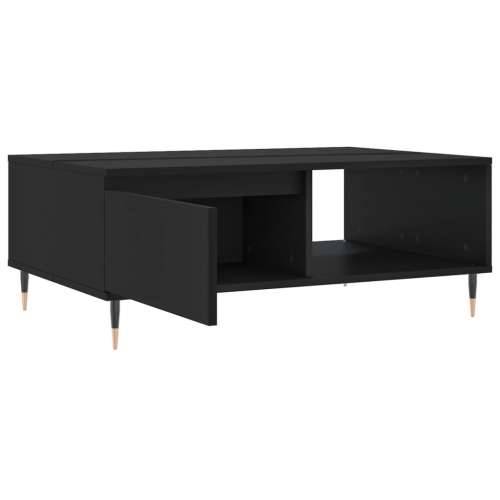 Stolić za kavu crni 90 x 60 x 35 cm od konstruiranog drva - Crna 1 Cijena