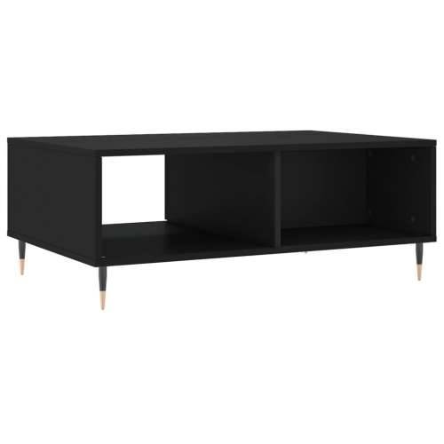 Stolić za kavu crni 90 x 60 x 35 cm od konstruiranog drva - Crna 1 Cijena