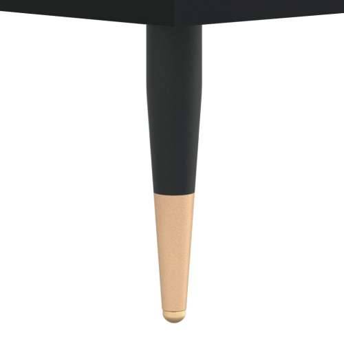Komoda crna 103,5 x 35 x 70 cm od konstruiranog drva - Crna 1 Cijena