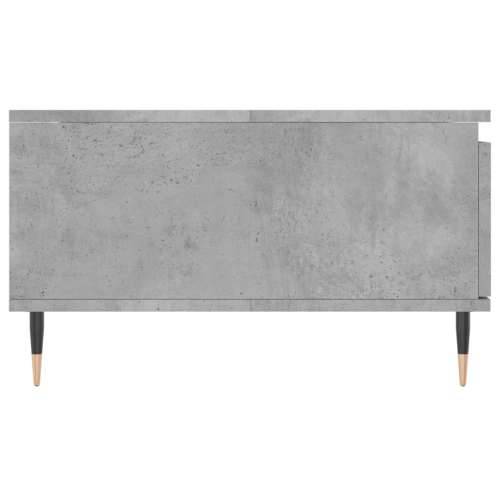Stolić za kavu boja betona 90 x 60 x 35 cm konstruirano drvo - Beton siva 1 Cijena
