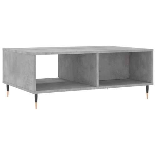 Stolić za kavu boja betona 90 x 60 x 35 cm konstruirano drvo - Beton siva 1 Cijena