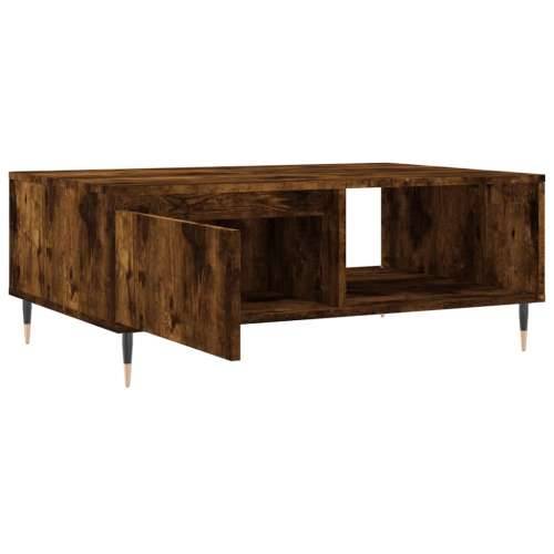 Stolić za kavu boja hrasta 90 x 60 x 35 cm konstruirano drvo - Dimljeni hrast 1 Cijena