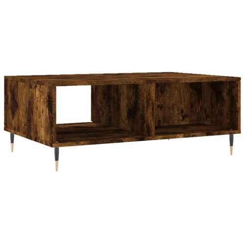Stolić za kavu boja hrasta 90 x 60 x 35 cm konstruirano drvo - Dimljeni hrast 1 Cijena