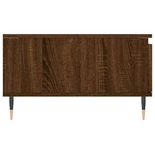 Stolić za kavu smeđa boja hrasta 90x60x35 cm konstruirano drvo - Smeđi hrast 1 Cijena