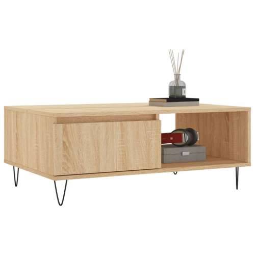 Stolić za kavu boja hrasta sonome 90x60x35 cm konstruirano drvo - sonoma hrast 1 Cijena