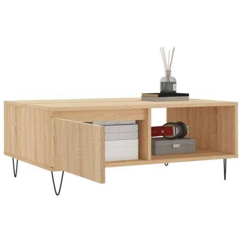 Stolić za kavu boja hrasta sonome 90x60x35 cm konstruirano drvo - sonoma hrast 1 Cijena