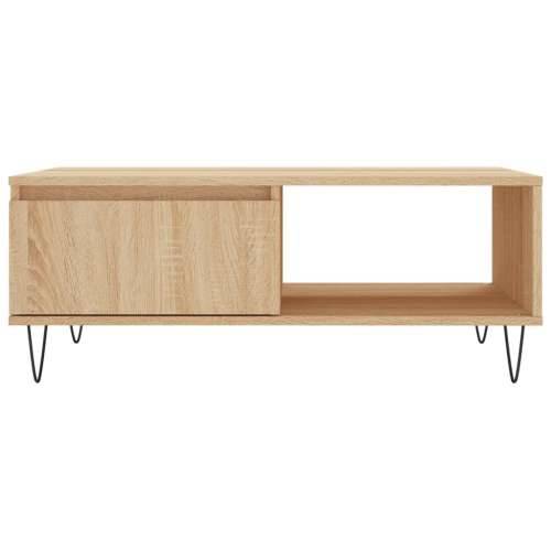 Stolić za kavu boja hrasta sonome 90x60x35 cm konstruirano drvo - sonoma hrast 1 Cijena