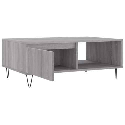 Stolić za kavu siva boja hrasta 90x60x35 cm konstruirano drvo - Sivi hrast sonoma 1 Cijena