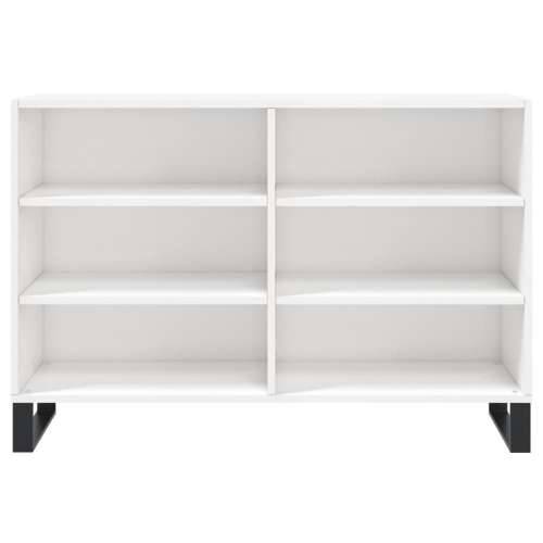 Komoda sjajna bijela 103,5 x 35 x 70 cm od konstruiranog drva - Visoko sjajno bijela 1 Cijena