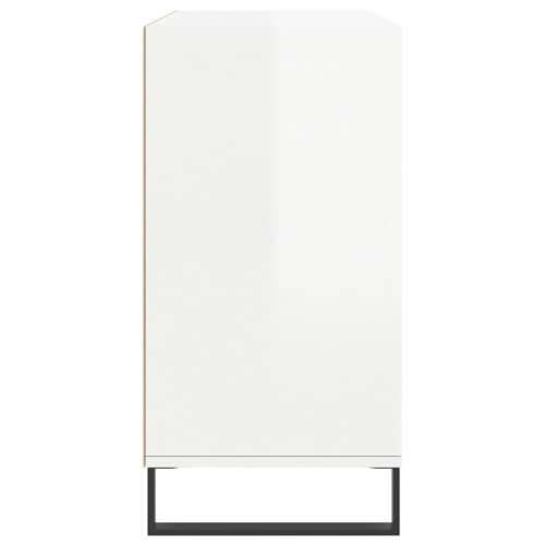 Komoda sjajna bijela 103,5 x 35 x 70 cm od konstruiranog drva - Visoko sjajno bijela 1 Cijena