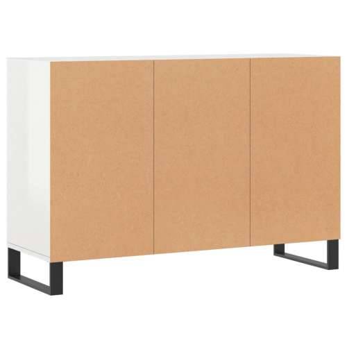 Komoda sjajna bijela 103,5 x 35 x 70 cm od konstruiranog drva - Visoko sjajno bijela 1 Cijena