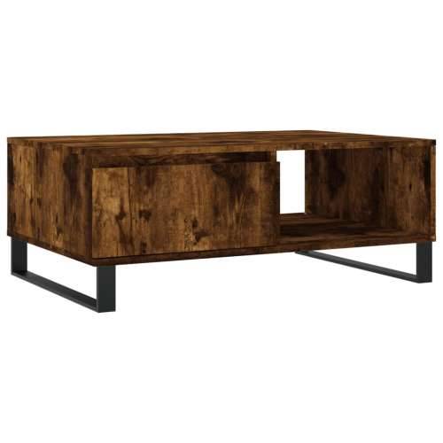 Stolić za kavu boja hrasta 90 x 60 x 35 cm konstruirano drvo - Dimljeni hrast 1 Cijena