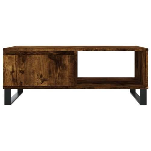 Stolić za kavu boja hrasta 90 x 60 x 35 cm konstruirano drvo - Dimljeni hrast 1 Cijena