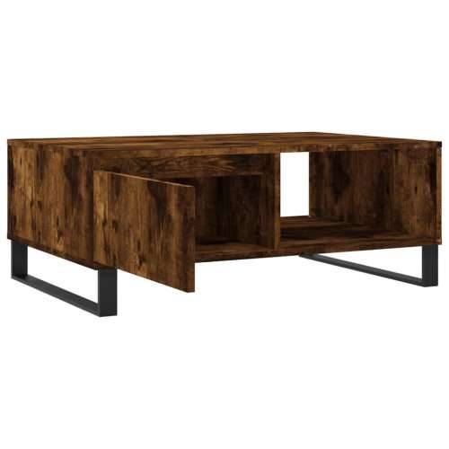 Stolić za kavu boja hrasta 90 x 60 x 35 cm konstruirano drvo - Dimljeni hrast 1 Cijena