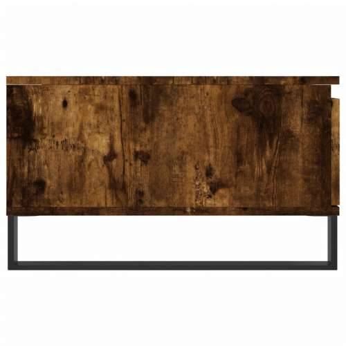 Stolić za kavu boja hrasta 90 x 60 x 35 cm konstruirano drvo - Dimljeni hrast 1 Cijena