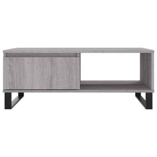 Stolić za kavu siva boja hrasta 90x60x35 cm konstruirano drvo - Sivi hrast sonoma 1 Cijena