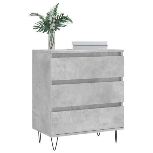 Komoda siva boja betona 60x35x70 cm od konstruiranog drva - Beton siva 1 Cijena