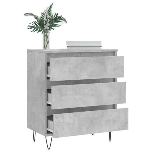 Komoda siva boja betona 60x35x70 cm od konstruiranog drva - Beton siva 1 Cijena