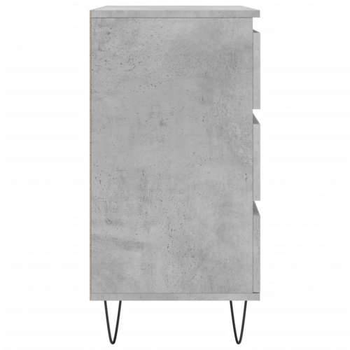 Komoda siva boja betona 60x35x70 cm od konstruiranog drva - Beton siva 1 Cijena