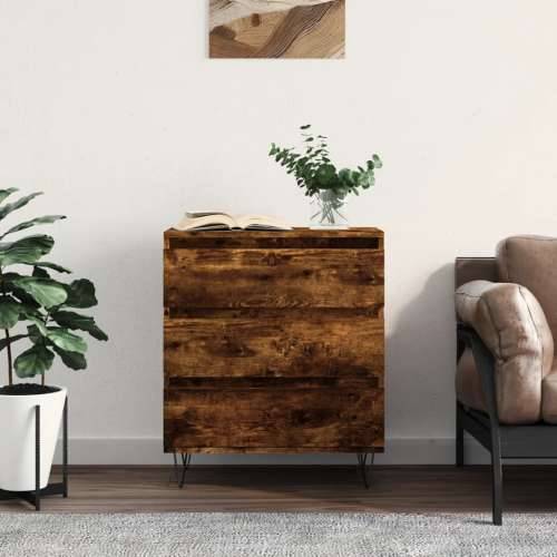 Komoda boja dimljenog hrasta 60 x 35 x 70 cm konstruirano drvo - Dimljeni hrast 1 Cijena