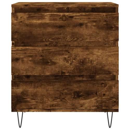 Komoda boja dimljenog hrasta 60 x 35 x 70 cm konstruirano drvo - Dimljeni hrast 1 Cijena