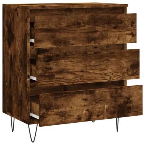 Komoda boja dimljenog hrasta 60 x 35 x 70 cm konstruirano drvo - Dimljeni hrast 1 Cijena