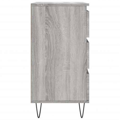 Komoda sivog hrasta sonome 60x35x70 cm od konstruiranog drva - Sivi hrast sonoma 1 Cijena