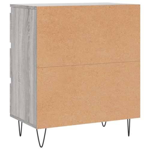 Komoda sivog hrasta sonome 60x35x70 cm od konstruiranog drva - Sivi hrast sonoma 1 Cijena