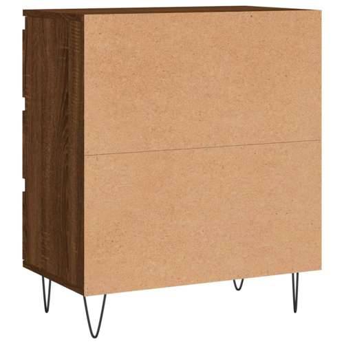 Komoda boja smeđeg hrasta 60 x 35 x 70 cm konstruirano drvo - Smeđi hrast 1 Cijena
