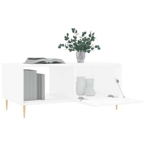 Stolić za kavu bijeli 90 x 50 x 40 cm od konstruiranog drva - Bijela 1 Cijena