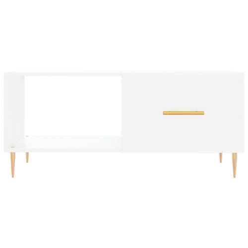 Stolić za kavu bijeli 90 x 50 x 40 cm od konstruiranog drva - Bijela 1 Cijena