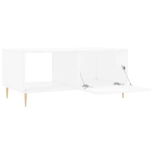 Stolić za kavu bijeli 90 x 50 x 40 cm od konstruiranog drva - Bijela 1 Cijena