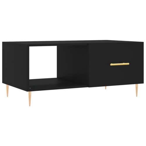 Stolić za kavu crni 90x50x40 cm od konstruiranog drva - Crna 1 Cijena