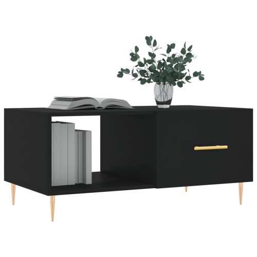 Stolić za kavu crni 90x50x40 cm od konstruiranog drva - Crna 1 Cijena