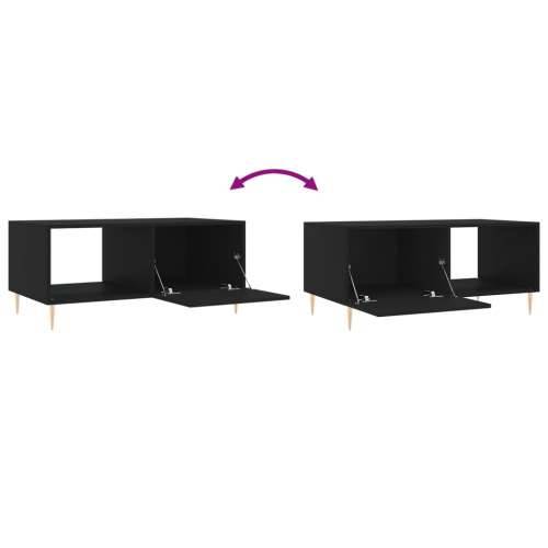 Stolić za kavu crni 90x50x40 cm od konstruiranog drva - Crna 1 Cijena