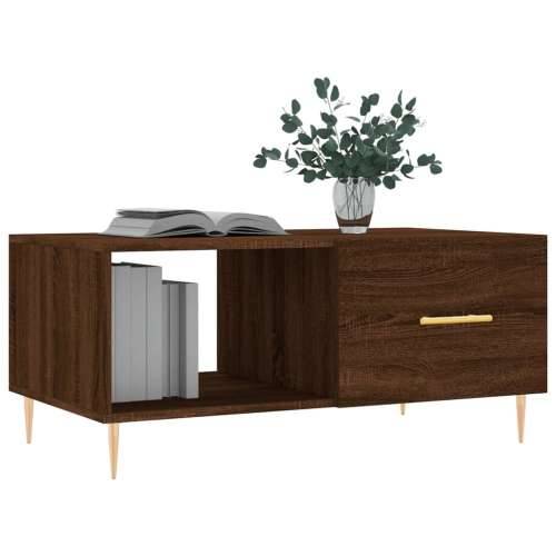 Stolić za kavu Smeđa hrasta 90x50x40 cm konstruirano drvo - Smeđi hrast 1 Cijena