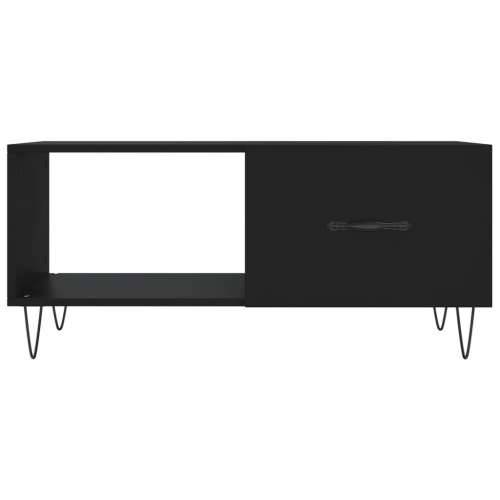 Stolić za kavu crni 90x50x40 cm od konstruiranog drva - Crna 1 Cijena