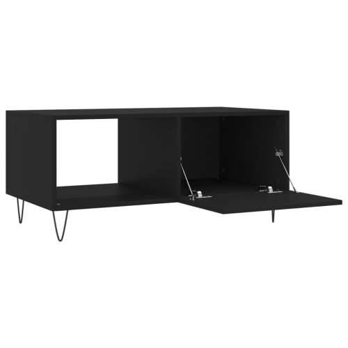 Stolić za kavu crni 90x50x40 cm od konstruiranog drva - Crna 1 Cijena