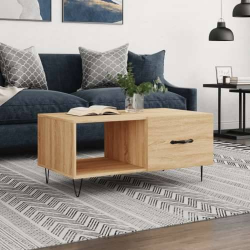 Stolić za kavu boja hrasta 90x50x40 cm konstruirano drvo - sonoma hrast 1 Cijena