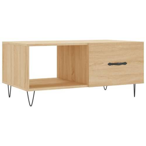 Stolić za kavu boja hrasta 90x50x40 cm konstruirano drvo - sonoma hrast 1 Cijena