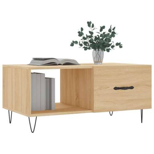 Stolić za kavu boja hrasta 90x50x40 cm konstruirano drvo - sonoma hrast 1 Cijena