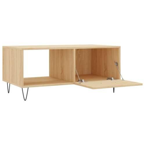 Stolić za kavu boja hrasta 90x50x40 cm konstruirano drvo - sonoma hrast 1 Cijena
