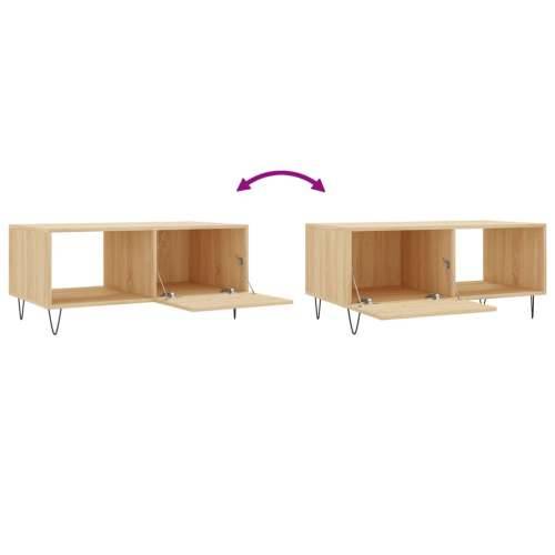 Stolić za kavu boja hrasta 90x50x40 cm konstruirano drvo - sonoma hrast 1 Cijena