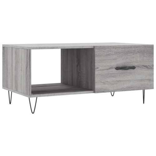 Stolić za kavu boja hrasta 90x50x40 cm konstruirano drvo - Sivi hrast sonoma 1 Cijena