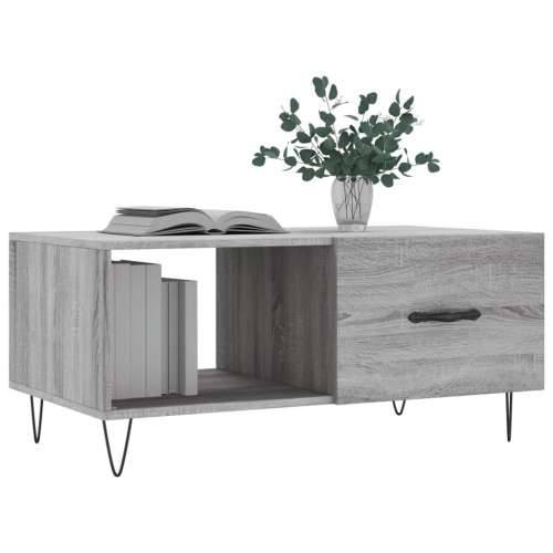 Stolić za kavu boja hrasta 90x50x40 cm konstruirano drvo - Sivi hrast sonoma 1 Cijena