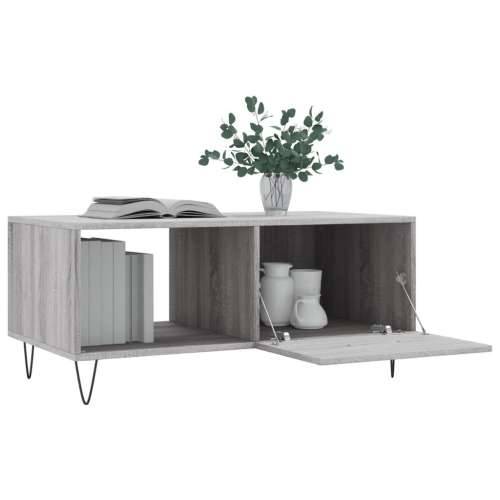 Stolić za kavu boja hrasta 90x50x40 cm konstruirano drvo - Sivi hrast sonoma 1 Cijena
