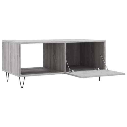 Stolić za kavu boja hrasta 90x50x40 cm konstruirano drvo - Sivi hrast sonoma 1 Cijena