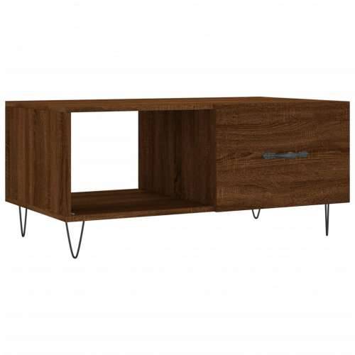 Stolić za kavu Smeđa hrasta 90x50x40 cm konstruirano drvo - Smeđi hrast 1 Cijena